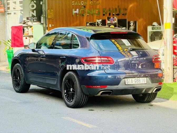 Porsche Macan Model 2015 Xanh PDK 7 cấp