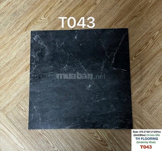 Sàn nhựa giả gỗ và Giấy dán tườngTH FLOORING nhiều màu sắc.