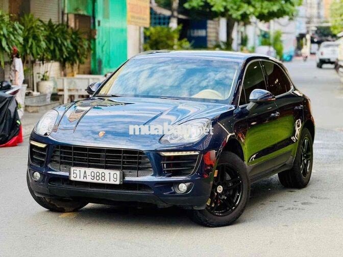 Porsche Macan Model 2015 Xanh PDK 7 cấp
