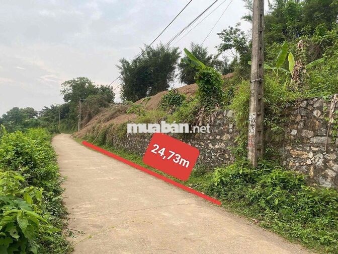 BÁN ĐẤT THỔ CƯ THỊ TRẤN LƯƠNG SƠN VIEW CỰC ĐẸP