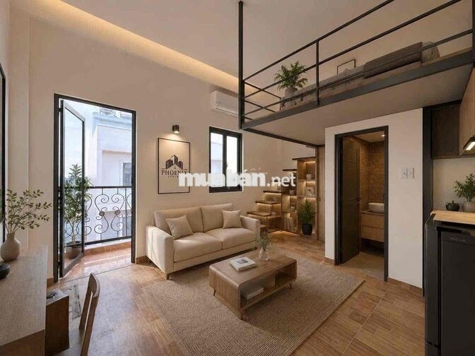 GÁC CAO - BAN CÔNG THOÁNG NGAY ĐH HUFLIT - TRƯỜNG CHINH - PHAN VĂN HỚN