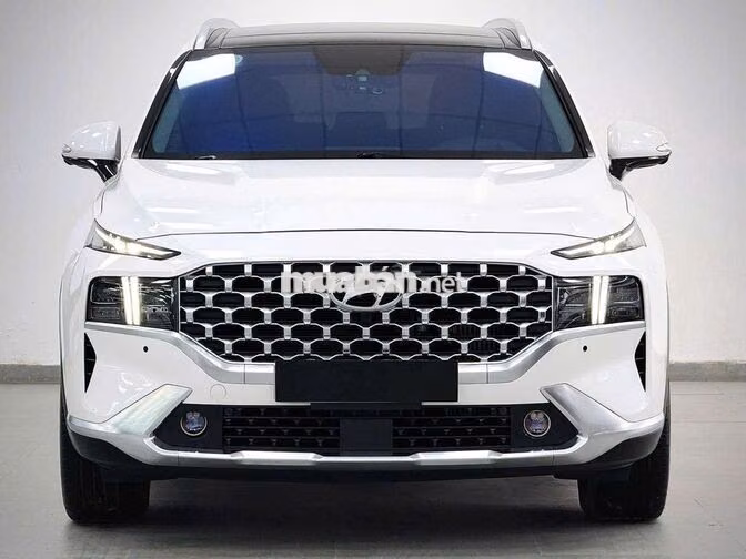 Hyundai Santafe 2022 Premium Trắng 30.000 Km