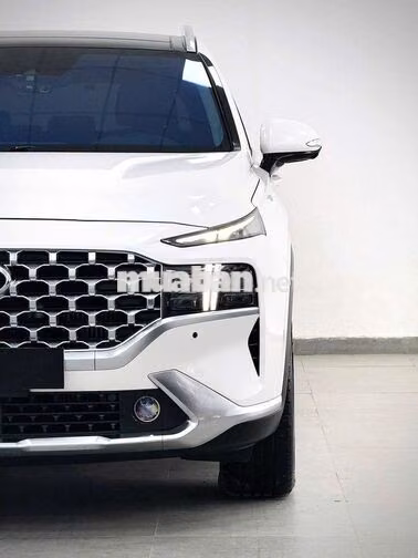 Hyundai Santafe 2022 Premium Trắng 30.000 Km