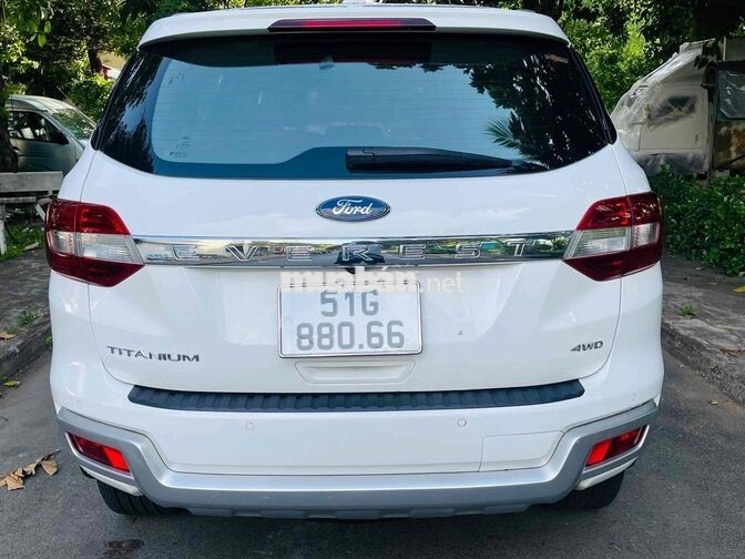 Everest Titanium 4WD 2019 Trắng 1 chủ full hãng