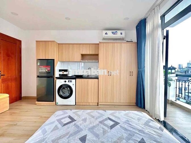Cho thuê căn hộ studio ban công 35m2 chỉ 5tr2 gần LOTTE MART, RMIT,TDT