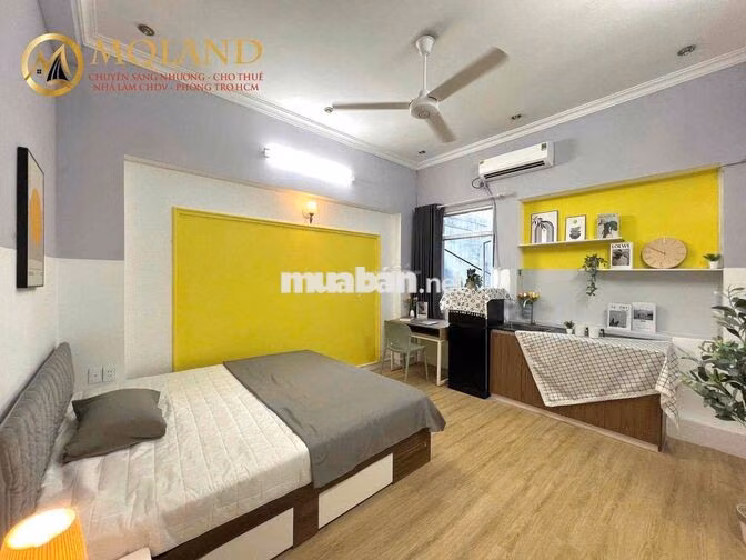 CĂN HỘ STUDIO 25m2 CỬA SỔ TRỜI FULL NỘI THẤT GẦN PHAN XÍCH LONG