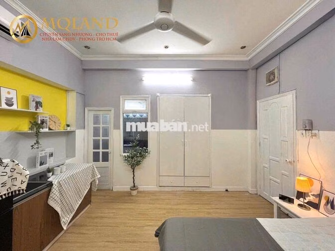 CĂN HỘ STUDIO 25m2 CỬA SỔ TRỜI FULL NỘI THẤT GẦN PHAN XÍCH LONG