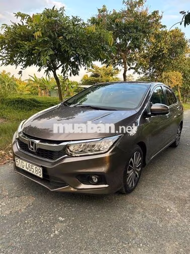 Honda City 2017 TOP cao cấp Nâu 75.000km