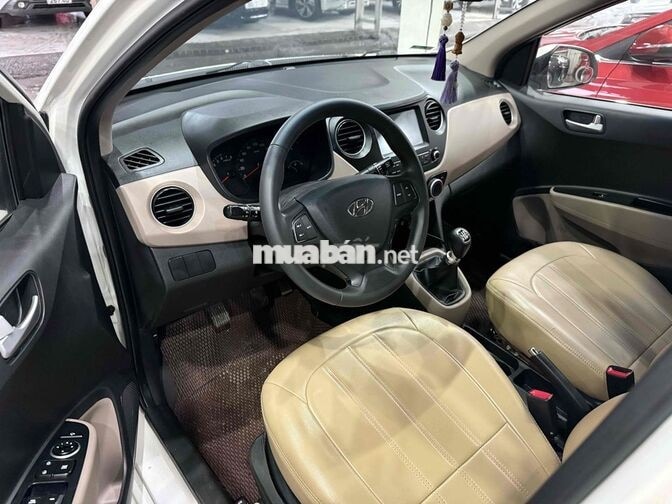 Hyundai I10 Sedan bản đủ 2019 Trắng Số sàn Sedan