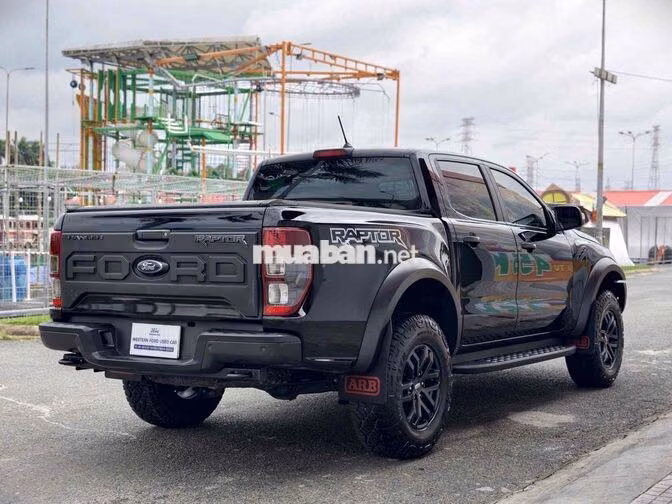 Ford Raptor 2021 Đen - Biển A  Không niên hạn