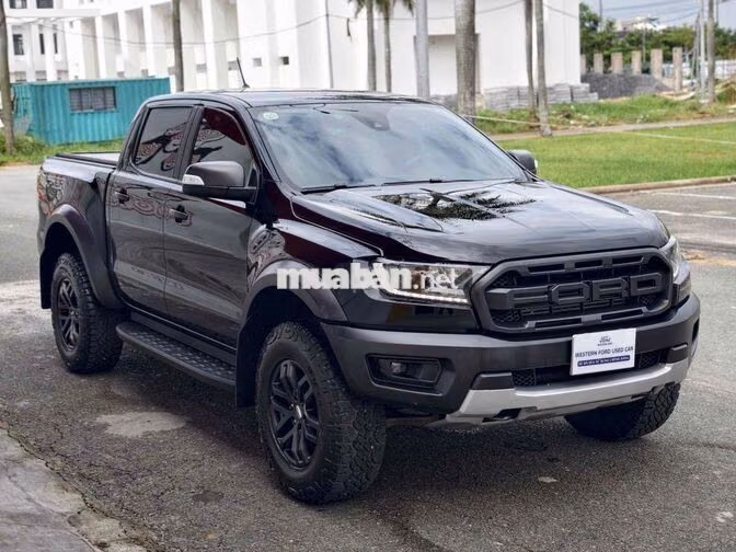 Ford Raptor 2021 Đen - Biển A  Không niên hạn