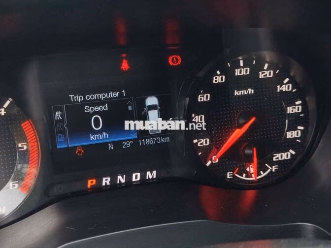 Ford Raptor 2021 Đen - Biển A  Không niên hạn