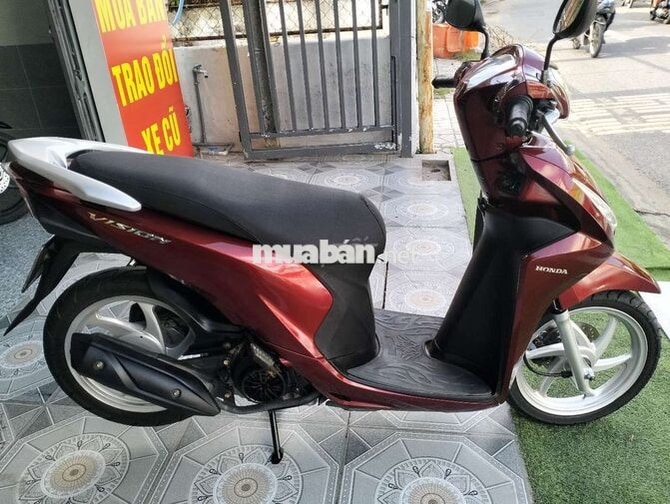 Honda Vision 2025 Cao Cấp màu Đỏ