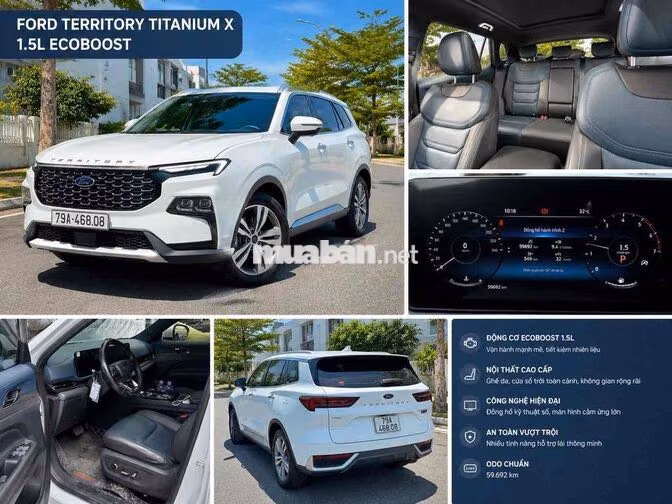 Ford Territory Titanium X 2023 Trắng