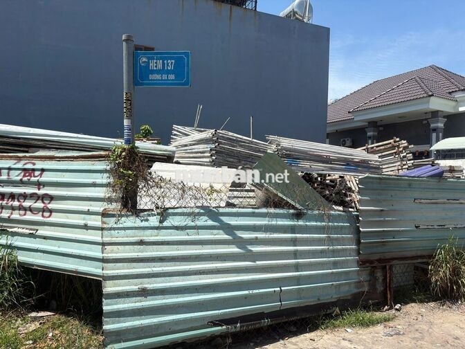 Bán đất thổ cư 105.5m² đường DX06 (Hẻm 137) Phú Mỹ, Thủ Dầu Một