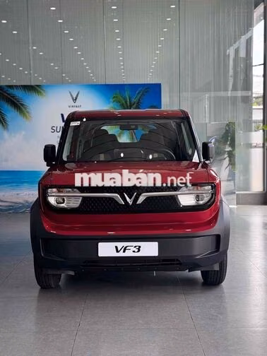 VinFast VF 3 ECO Đỏ Ruby