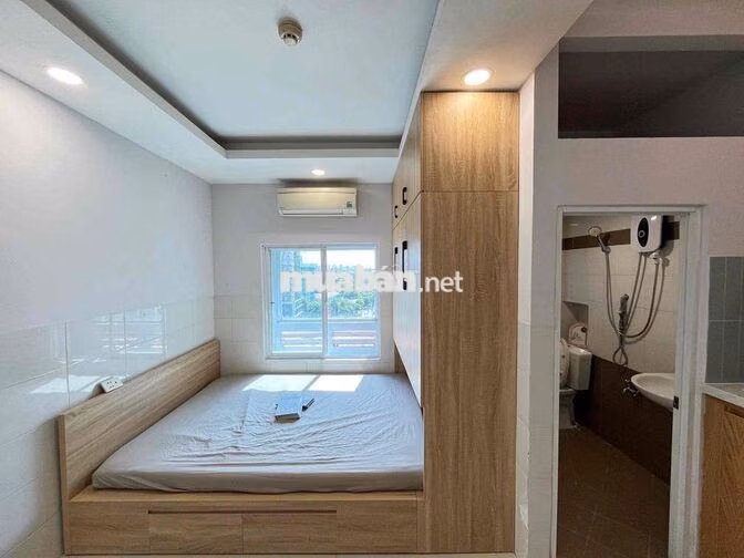 CHO THUÊ CĂN HỘ MỚI 100% FULL NỘI THẤT MÁY GIẶT RIÊNG NGAY GO NTT Q7