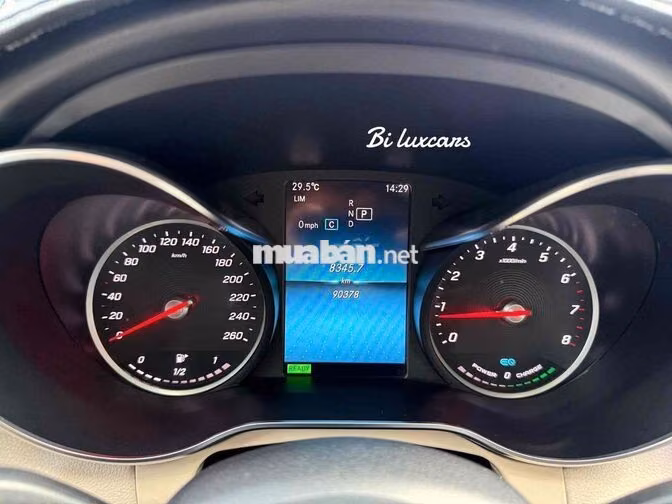 Mercedes-Benz C200 Facelift Đen Tự động