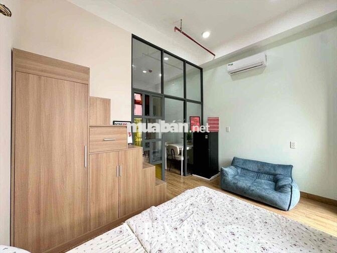 CĂN HỘ 1 PHÒNG NGỦ - FULL NỘI THẤT - BAN CÔNG NGAY EMART PHAN HUY ÍCH