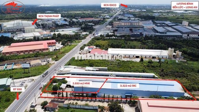 🔥 CHÍNH CHỦ BÁN KHO/XƯỞNG ĐANG CÓ DÒNG TIỀN – BẾN LỨC, LONG AN 🔥