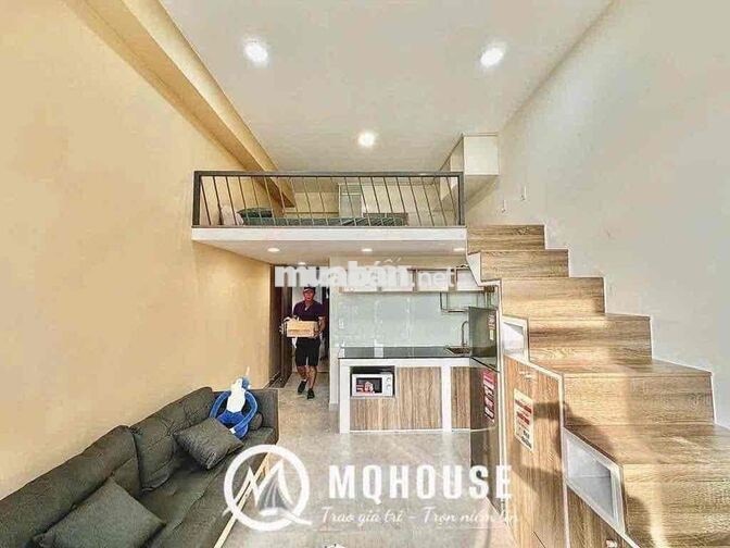 Cho thuê căn hộ duplex ban công 45m2 chỉ 6tr6 gần LOTTE MART, ĐH TĐT