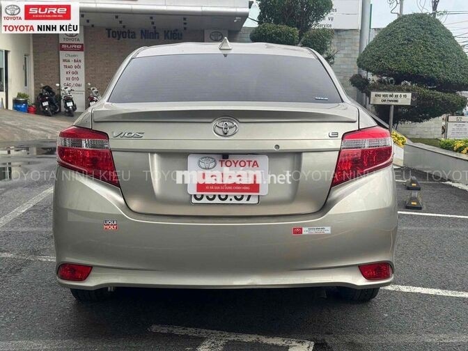 Toyota Vios 2018 1.5E MT Số sàn Nâu Vàng