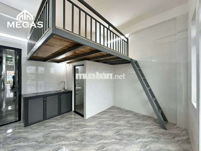 PHÒNG TRỌ CÓ GÁC 1M6 ĐỦ NỘI THẤT CÁCH VẠN PHÚC CITY 10p ĐI XE