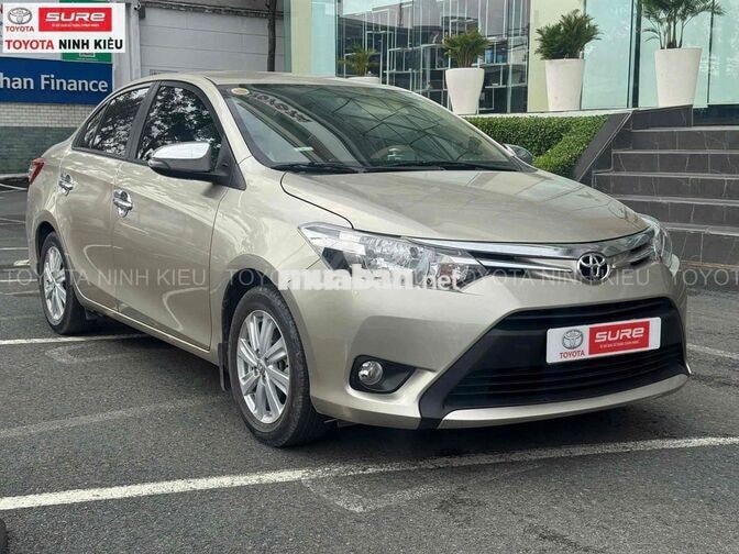 Toyota Vios 2018 1.5E MT Số sàn Nâu Vàng
