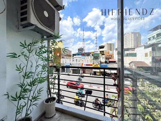 Cho thuê 1PN tách bếp bancol full nt mới đi bộ qua sgu sư phạm khtn