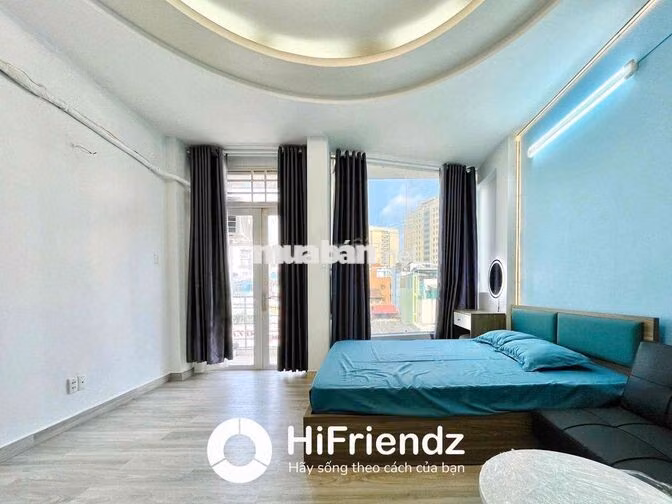 Cho thuê 1PN tách bếp bancol full nt mới đi bộ qua sgu sư phạm khtn