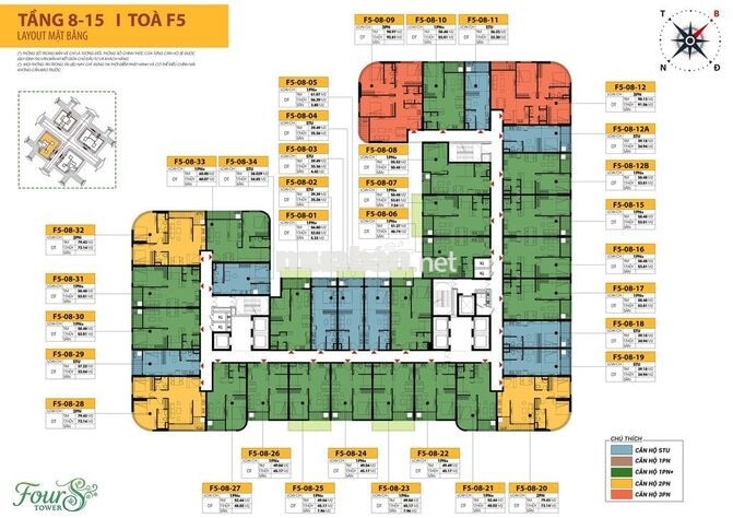CĂN 1PN + FOURS TOWER RẺ NHẤT GIỎ HÀNG CAO TẦNG HỖ TRỢ LÃI XUẤT 0%