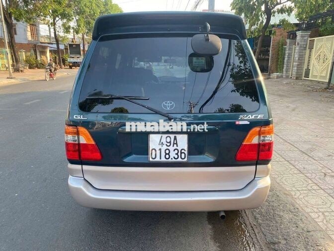 Toyota Zace GL 2004 Số sàn Xanh