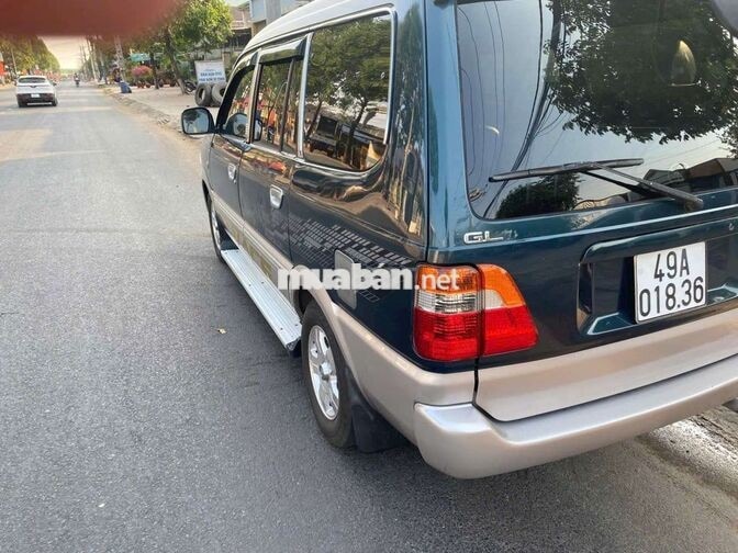 Toyota Zace GL 2004 Số sàn Xanh