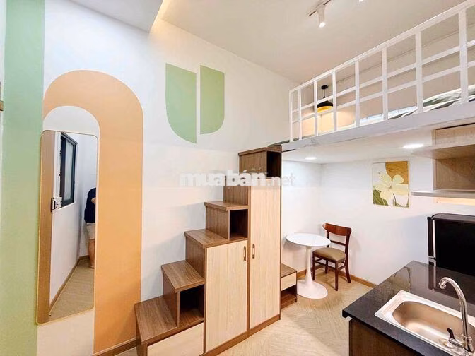 Cho Thuê Phòng Duplex Ngay Âu Cơ Có Thang Máy Thuận Tiện Qua Quận 10
