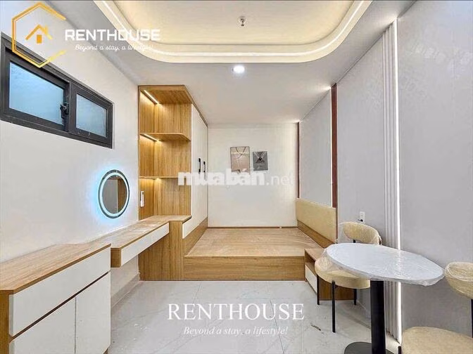 CHO THUÊ CĂN HỘ DỊCH VỤ MỚI XÂY FULL NỘI THẤT NGAY PHẠM VĂN CHIÊU