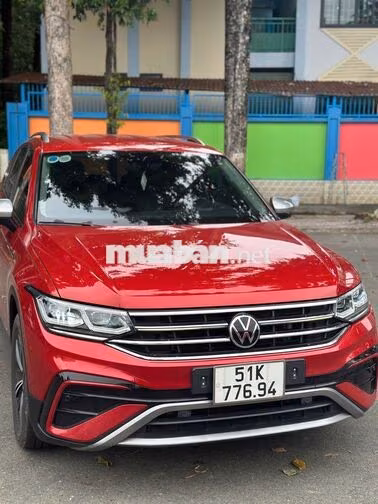 Volkswagen Tiguan 2021 Đỏ 7 chỗ 65.000 km