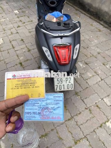 Piaggio Vespa Sprint 125 ABS 2018 Xám 25000 km