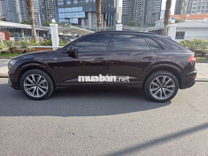 Audi Q8 S Line 55 2021 Nâu - 2021