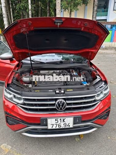 Volkswagen Tiguan 2021 Đỏ 7 chỗ 65.000 km