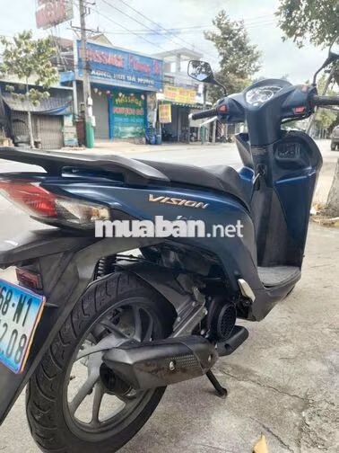 Honda Vision 2022 Smartkey Xanh