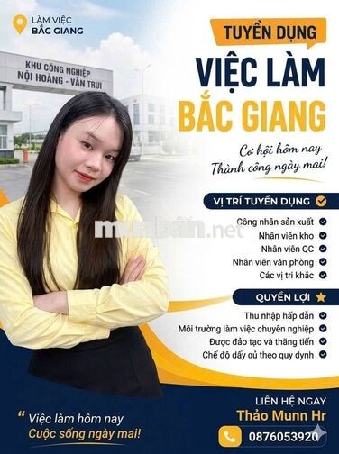 [LÀM NGAY] CÔNG NHÂN THỜI VỤ