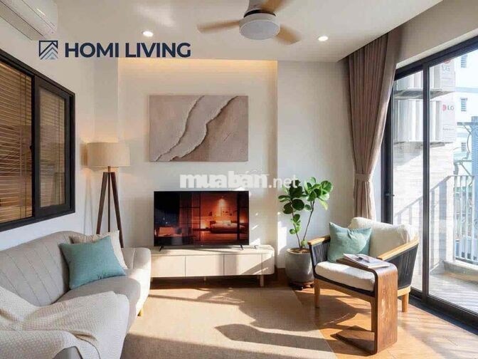 Căn hộ 1 phòng ngủ ban công full nội thất Nguyễn Trãi quận 1