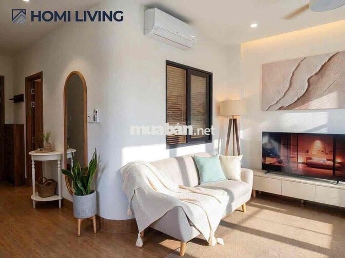 Căn hộ 1 phòng ngủ ban công full nội thất Nguyễn Trãi quận 1