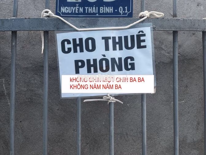 CHO THUÊ NHÀ TRỌ – TRUNG TÂM QUẬN 1 - GẦN CHỢ BẾN THÀNH