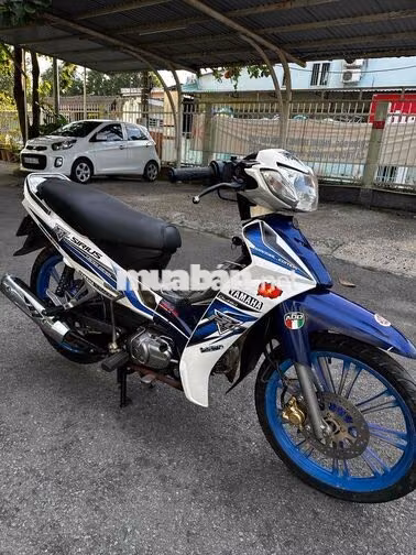 Yamaha Sirius Trắng Xanh