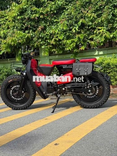 Honda Cub 50 độ Cafe Race Đỏ đen
