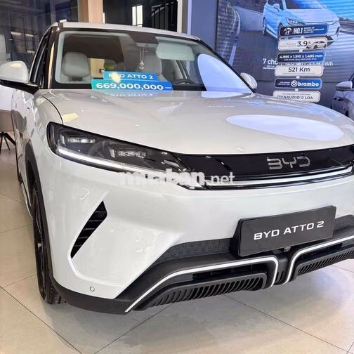 BYD ATTO 2 2026 Trắng thuế 0% tặng Bảo hiểm và KM
