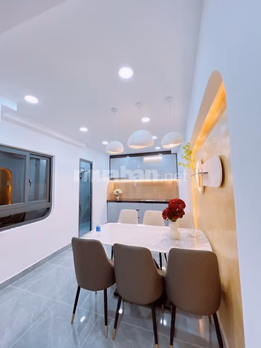 🌹 80tr. Nhà 4 tầng 5 phòng cạnh mặt tiền Nguyễn Thái Sơn