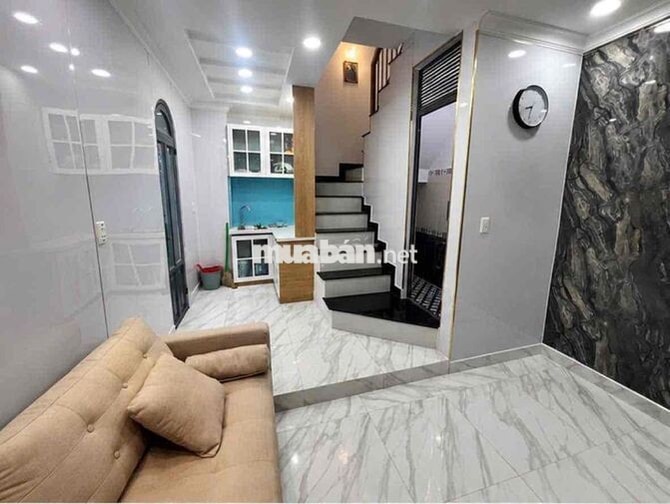 🔥Nhà 4 Tầng, Full Nội Thất, 2PN, 3WC, Phan Văn Trị, P11, Bình Thạnh