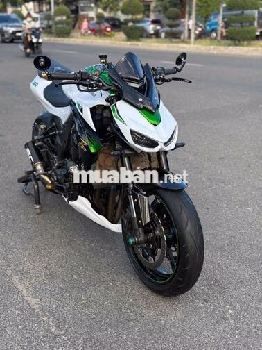 Kawasaki Z1000 2016 Trắng, Đen, Xanh